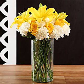 Yellow & White Flowers Symphony-image-3