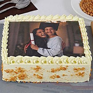 Yummy Butterscotch Photo Cake For Mom Half Kg Eggless-picture-20