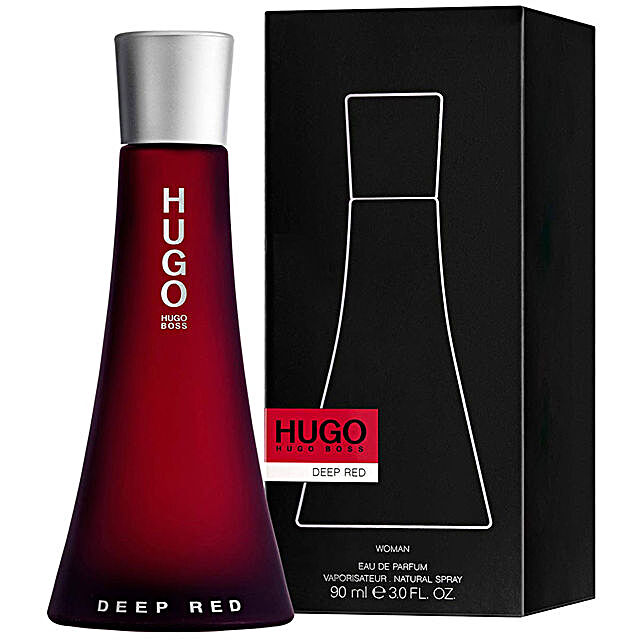 hugo boss deep red 90