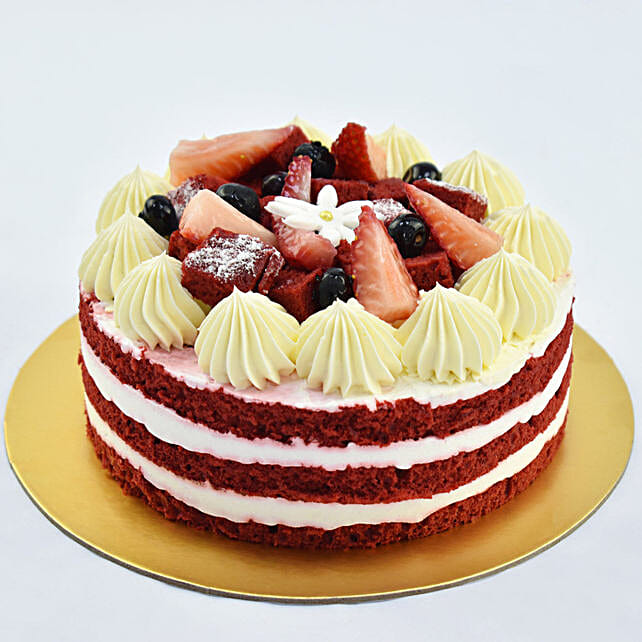 Red Velvet Cake 4 Portions In Uae Gift Red Velvet Cake 4