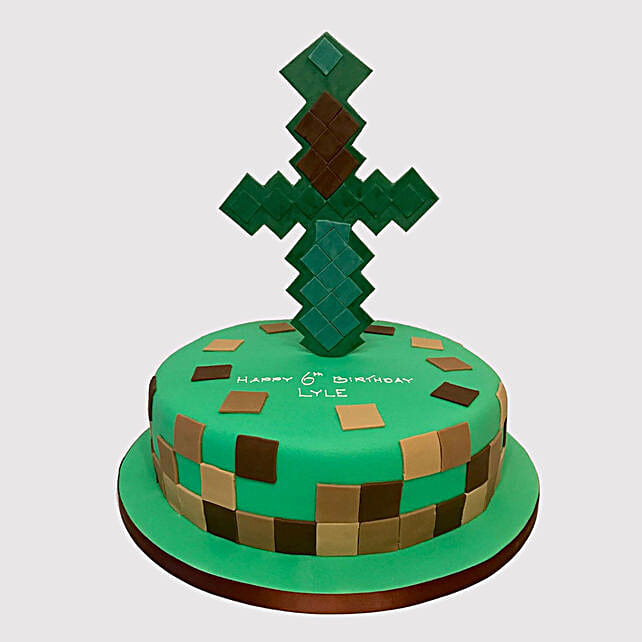 Minecraft Tree House Black Forest Cake In Uae Gift Minecraft Tree